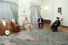 دیدار ابراهیم رئیسی با شیخ طحنون بن زاید آل نهیان 